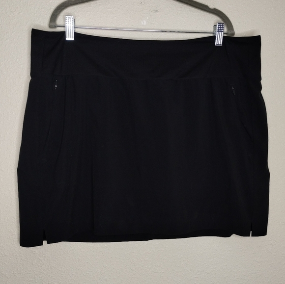 Athleta Black Soho Skort Women's Plus Size 18 - Picture 2 of 7